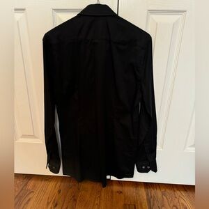 Men’s black dress shirt